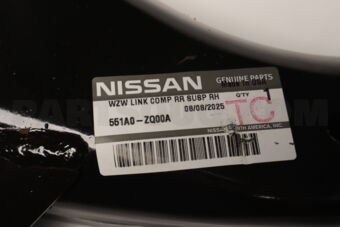 Nissan 551A0ZQ00A LINK COMPL-REAR SUSPENSION LOWER,FRONT
