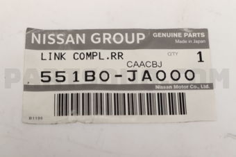 Nissan 551B0JA000 LINK COMPL-REAR SUSPENSION LOWER,REAR