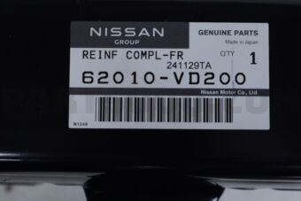 Nissan 62010VD200 REINFORCE COMPLETE-FRONT BUMPER