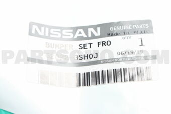 Nissan 620223SH0J BUMPER SET FRONT