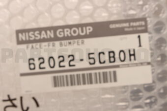 Nissan 620225CB0H FACE FR BUMPER