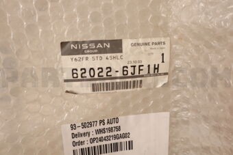 Nissan 620226JF1H FACE FR BUMPER