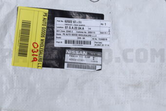 Nissan 620226TA1H FASCIA KIT-FRONT BUMPER