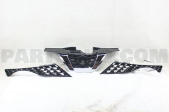 Nissan 620703YM0C GRILLE ASSY-FRO