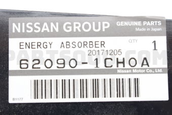 Nissan 620901CH0A ENERGY ABSORBER-FRONT BUMPER