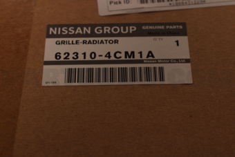 Nissan 623104CM1A GRILLE-RADIATOR