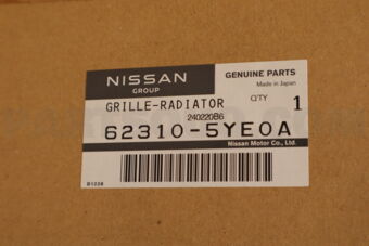 Nissan 623105YE0A GRILLE RADIATOR