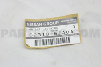 Nissan 623105ZA0A GRILLE-RADIATOR
