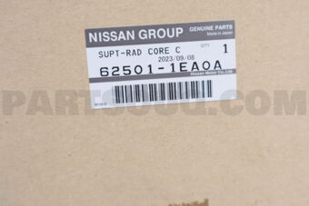 Nissan 625011EA0A SUPPORT-RADIATOR CORE CENTER