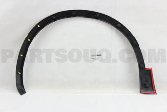 Nissan 63810BR01A FENDER-OVER,FRONT RH