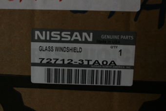 Nissan 727123TA0A GLASS-WINDSHIELD