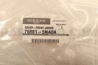 Nissan 758815NA0A COVER FRONT UNDER
