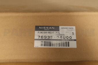 Nissan 7693504U00 FINISH-REAR PIL