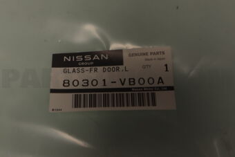 Nissan 80301VB00A GLASS ASSY-DOOR WINDOW,LH