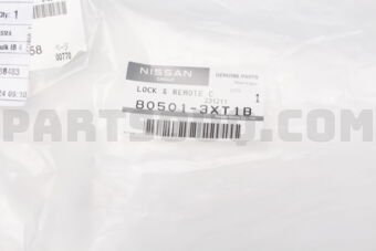 Nissan 805013XT1B LOCK & REMOTE CONTROL ASSY FRONT DOOR,LH
