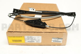Nissan 807219DH1A REGULATOR ASSY DOOR WINDOW, FRT LH