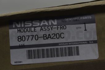 Nissan 80770BA20C MODULE ASSY-FRO