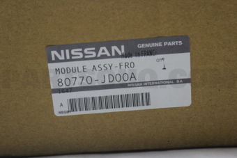 Nissan 80770JD00A MODULE ASSY-FRONT DOOR,RH