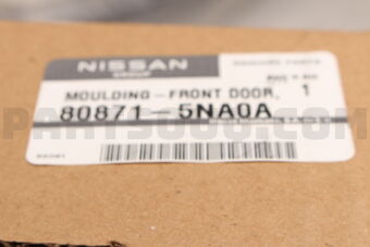 Nissan 808715NA0A MOULDING