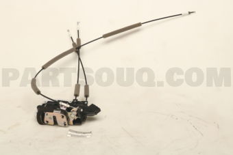 Nissan 825001LA0A LOCK & REMOTE CONTROL ASSY-REAR DOOR,RH