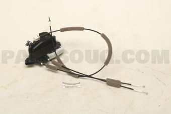 Nissan 825001LA0A LOCK & REMOTE CONTROL ASSY-REAR DOOR,RH