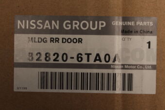 Nissan 828206TA0A MLDG RR DOOR