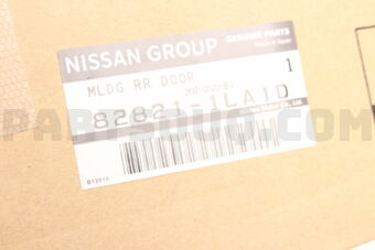 Nissan 828211LA1D MLDG RR DOOR