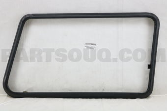 Nissan 8333106J02 WEATHERSTRIP-SIDE WINDOW,LH
