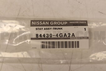 Nissan 844304GA2A STAY ASSY-TRUNK LID
