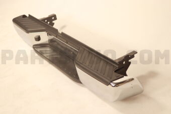 Nissan 850109BF0A BUMPER ASSY RR (CHROME)