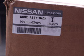 Nissan 901006SA0A DOOR BACK