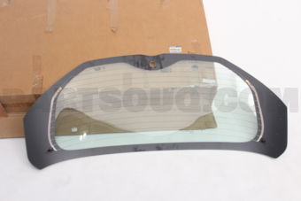 Nissan 903005RB0A GLASS BACK DOOR WINDOW
