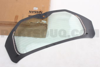 Nissan 903005RB0A GLASS BACK DOOR WINDOW
