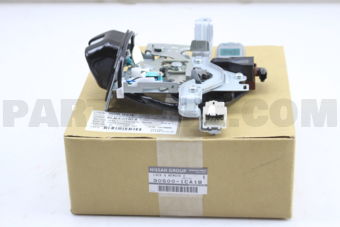 Nissan 905001CA1B LOCK & REMOTE CONTROL ASSY-BACK DOOR