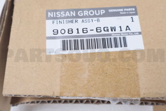 Nissan 908166GW1A FINISHER ASSY-B
