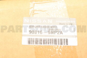 Nissan 908169NP2A FINISHER ASSY-B