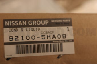 Nissan 921005HA0B COND & LIQUID