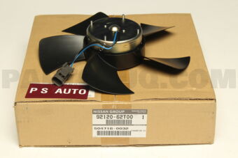 Nissan 9212062T00 FAN & MOTOR ASSY-CONDENSER