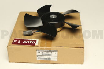 Nissan 9212062T00 FAN & MOTOR ASSY-CONDENSER