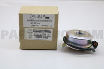 Nissan 921223XE0A MOTOR-CONDENSER