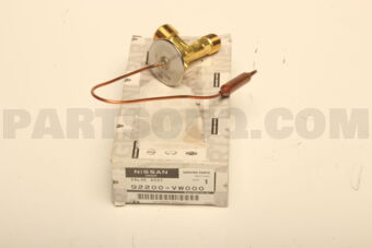 Nissan 92200VW000 VALVE ASSY-EXPANSION