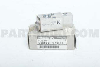 Nissan 92200VW010 VALVE ASSY-EXPANSION