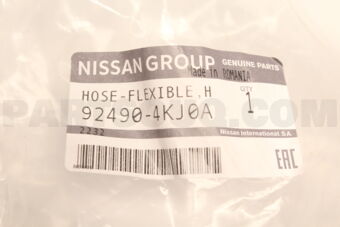 Nissan 924904KJ0A HOSE FLEXIBLE,H