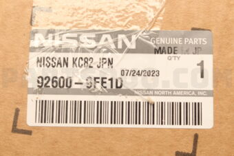Nissan 926009FE1D COMPRESSOR-AIR CONDITIONER