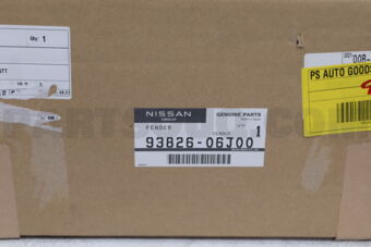 Nissan 9382606J00 FENDER-OVER,REAR RH
