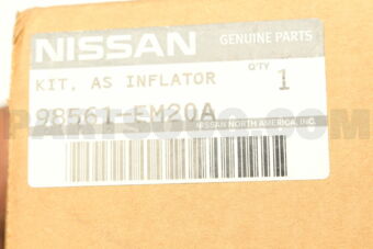 Nissan 98561EM20A INFLATOR-AIR BA
