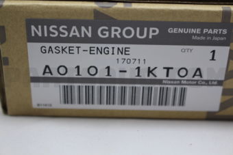 Nissan A01011KT0A GASKET KIT-ENGINE REPAIR