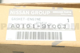 Nissan A01019Y00J GASKET-ENGINE