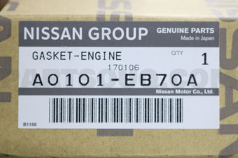 Nissan A0101EB70A GASKET KIT-ENGINE REPAIR