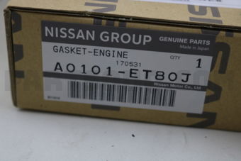 Nissan A0101ET80J GASKET KIT-ENGINE REPAIR